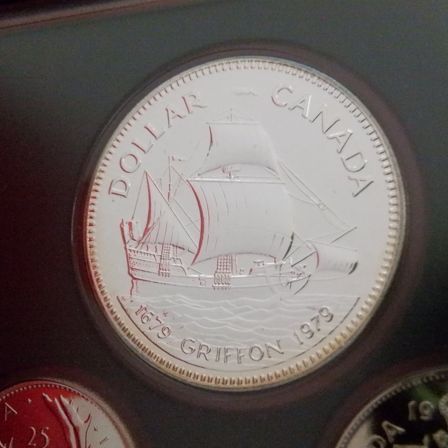 1979 Double Dollar 7-Coin CDN Prestige Set: GREAT LAKES GRIFFON SHIP