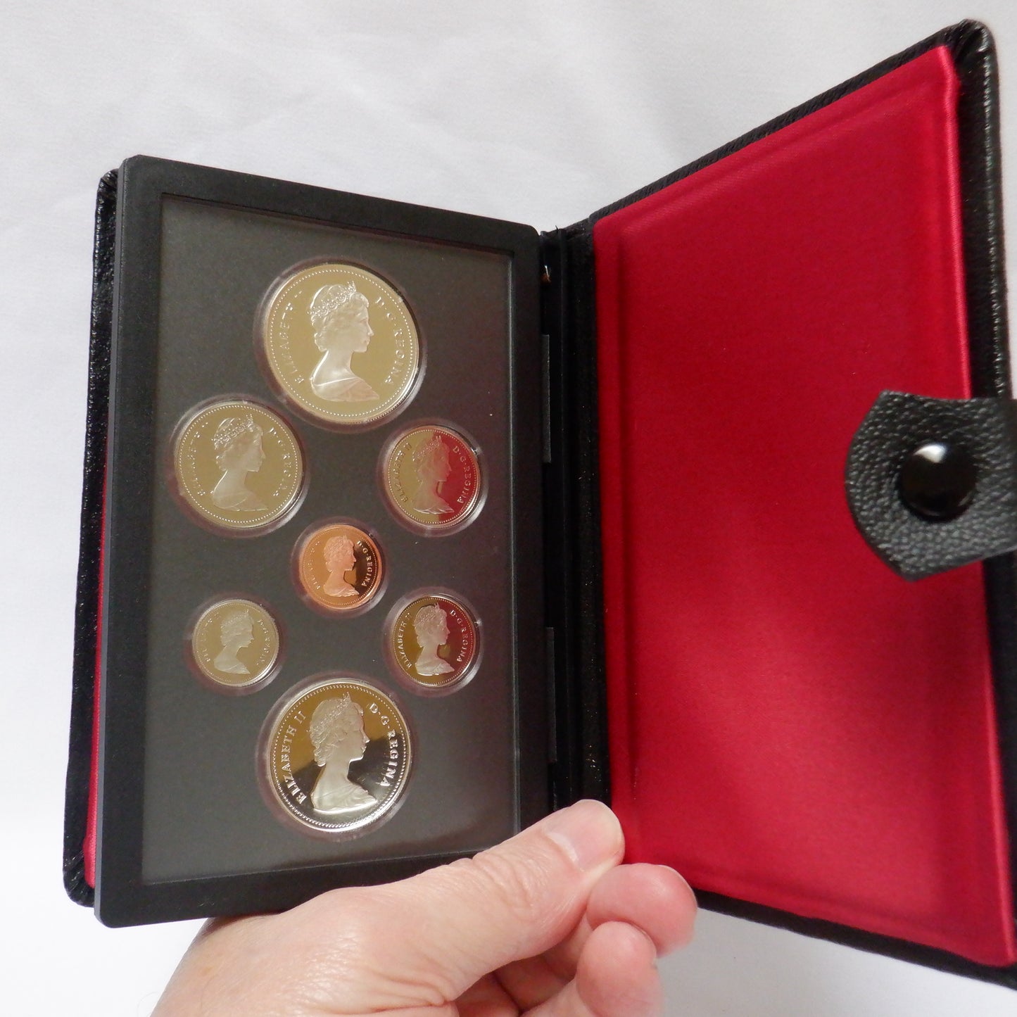 1983 Double Dollar 7-Coin CDN Proof Set: EDMONTON UNIVERSIADE