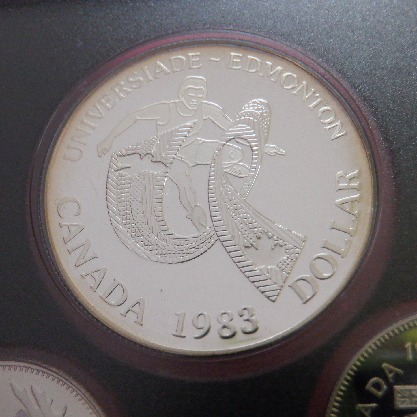 1983 Double Dollar 7-Coin CDN Proof Set: EDMONTON UNIVERSIADE