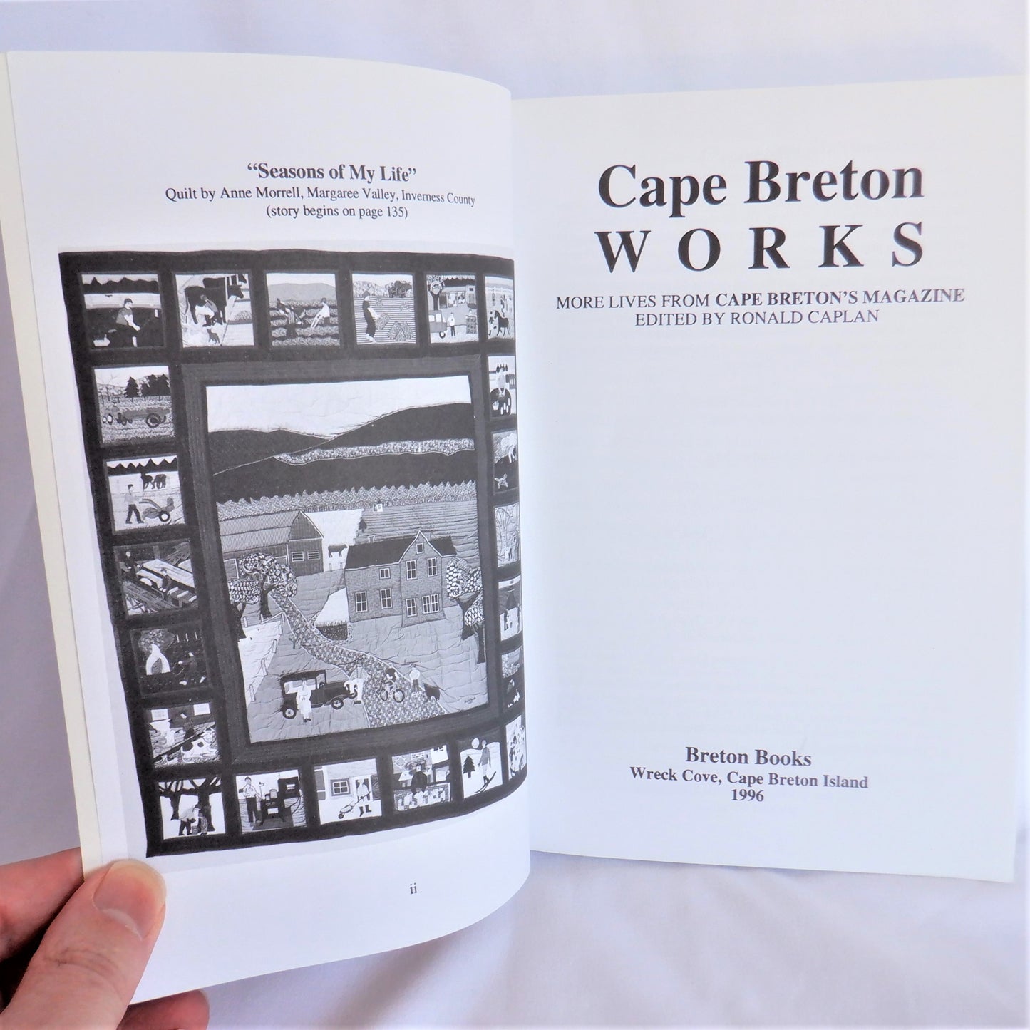 CAPE BRETON WORKS, More Lives from Cape Breton's Magazine, Canada's Atlantic Folklore-Folklife Series, Edited by Ronald Caplan (1st Ed. SIGNED)