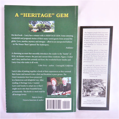 A HERITAGE GEM, The House That Captured The Innkeepers, by Larry Eugene Gray  (1st Ed. SIGNED)