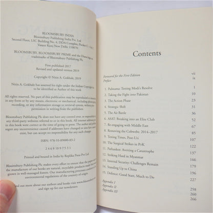 SECURING INDIA THE MODI WAY, Balakot, Anti-Satellite Missile Test and More, by Nitin A. Gokhale  (2019-SIGNED)
