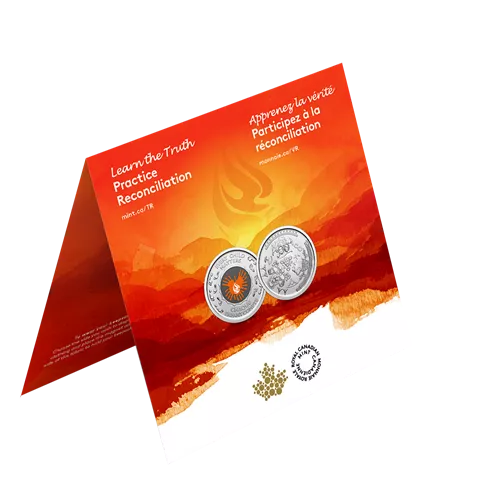 2022 Truth And Reconciliation Keepsake, A Wearable-Coin Designed by First Nations, Métis, and Inuit Communities