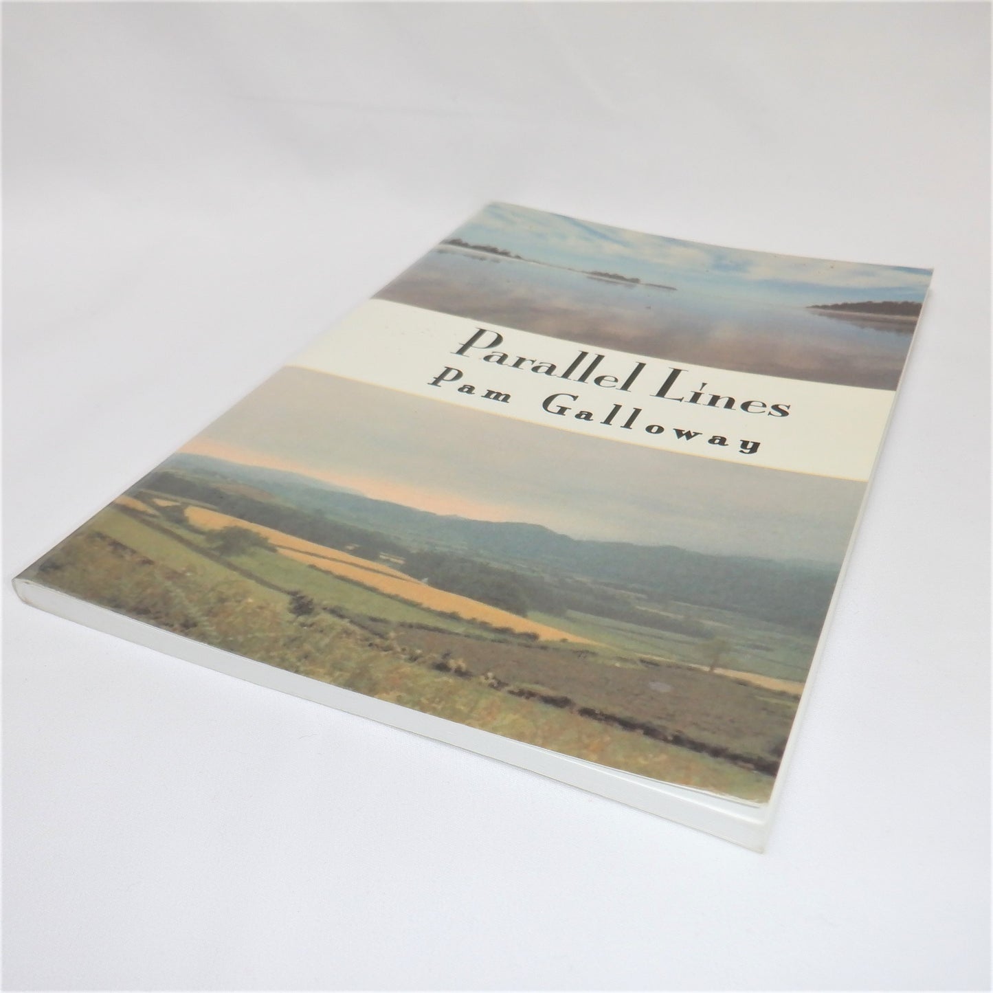 PARALLEL LINES, Finely-Crafted Poems by Pam Galloway (1st Ed. SIGNED)