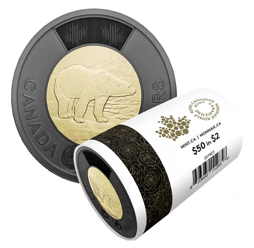 2022 Canadian Black-Nickel $2 Coin: Honouring Queen Elizabeth II (1926-2022)