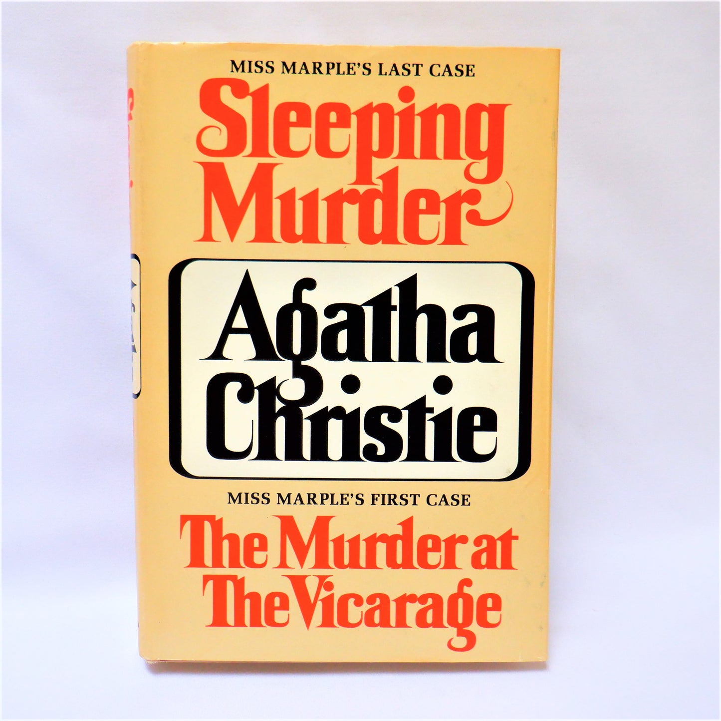 Sleeping Murder & The Murder at the Vicarage, Miss Marple's FIRST & LAST STORIES BY AGATHA CHRISTIE, 1976