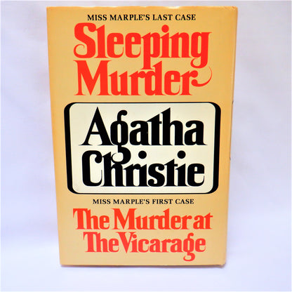 Sleeping Murder & The Murder at the Vicarage, Miss Marple's FIRST & LAST STORIES BY AGATHA CHRISTIE, 1976