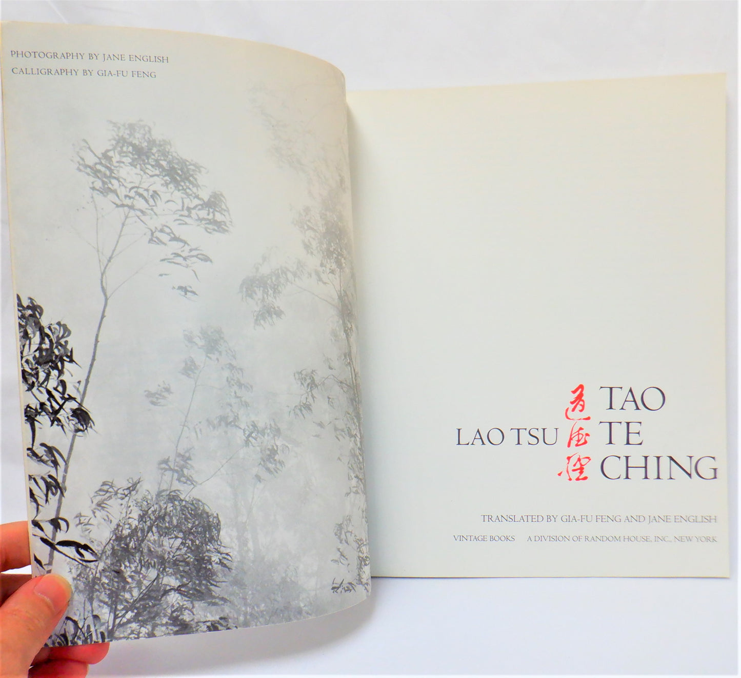 TAO TE CHING, by LAO TSU, Translated by Gia-Fu Feng & Jane English (1997-25th Anniversary Edition)