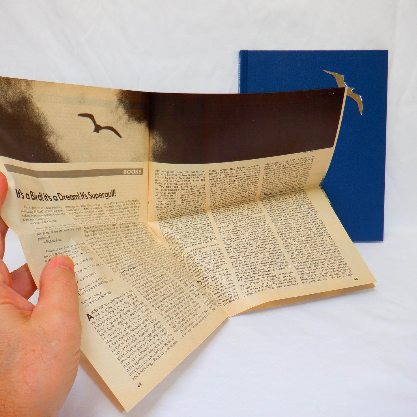 JONATHAN LIVINGSTON SEAGULL, A RARE Special Slipcover Edition by Richard Bach (1970 1st Ed.)