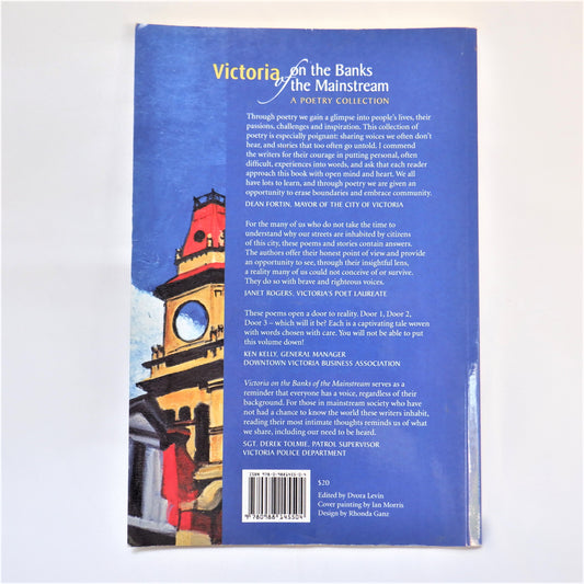 VICTORIA ON THE BANKS OF THE MAINSTREAM, A Poetry Collection Edited by Dvora Levin (1st Ed. SIGNED)