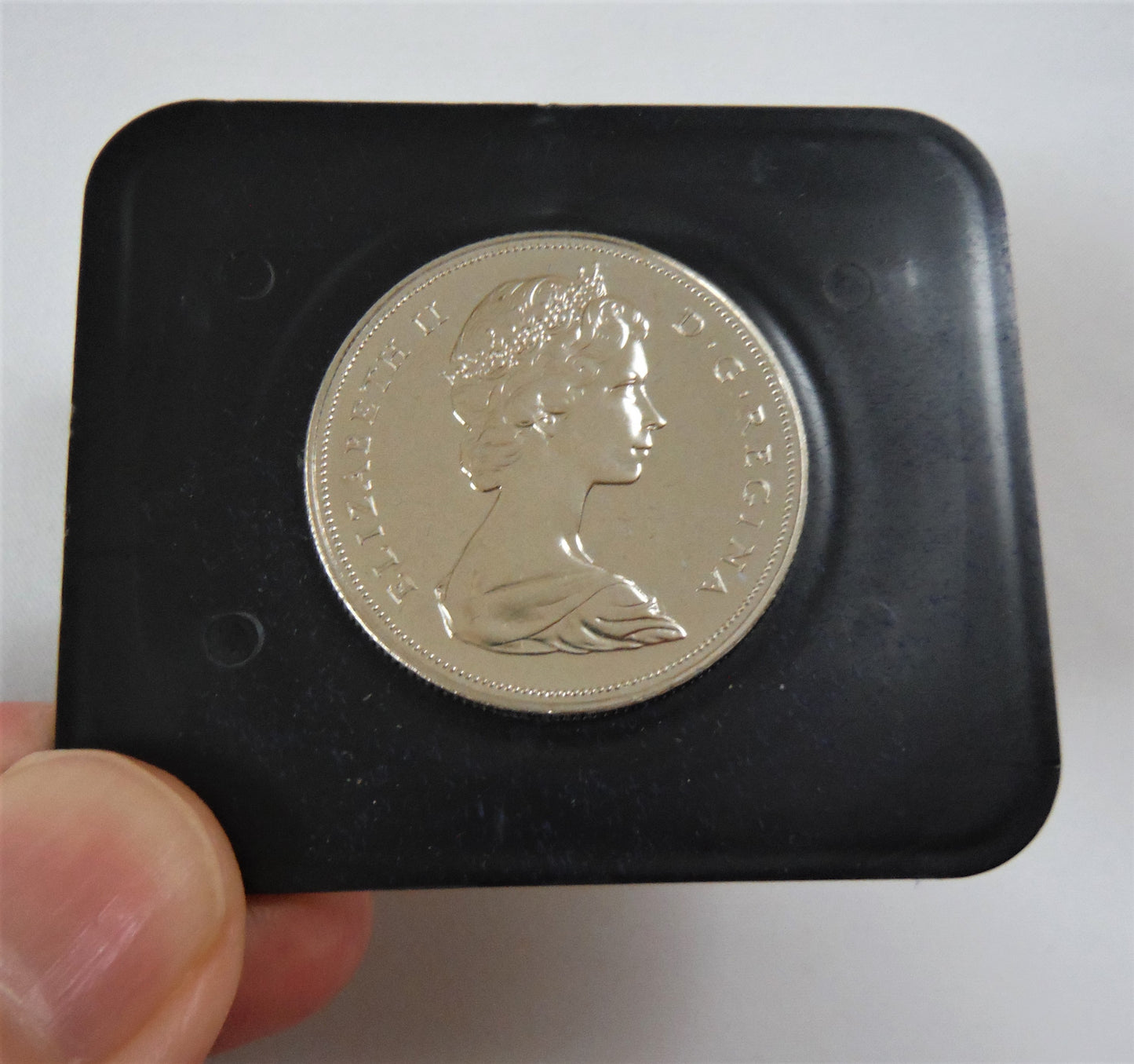 1974 Canadian $1 CITY OF WINNIPEG Centennial (1874-1974) Brilliant Uncirculated Nickel Dollar Coin w/case