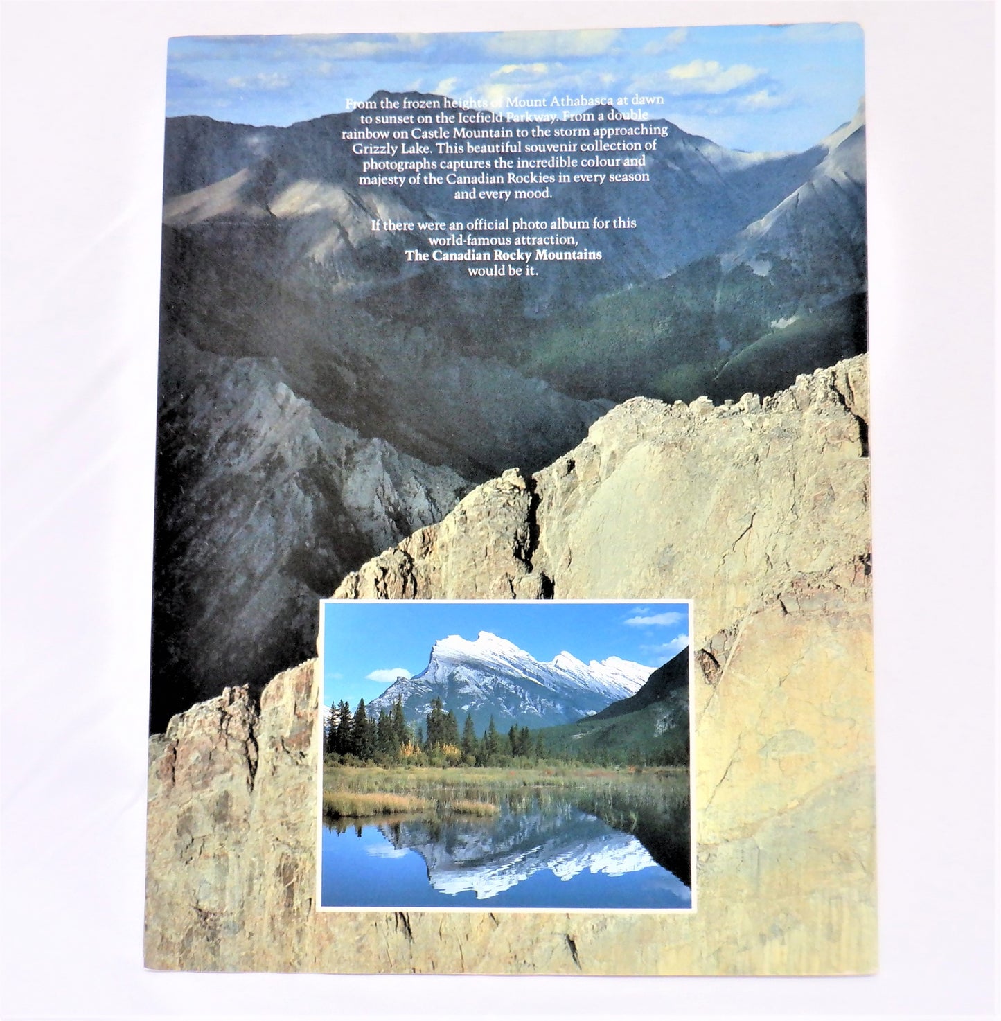 THE CANADIAN ROCKY MOUNTAINS, Photographic Book by Carole Harmon & Stephen Hutchings, 1987