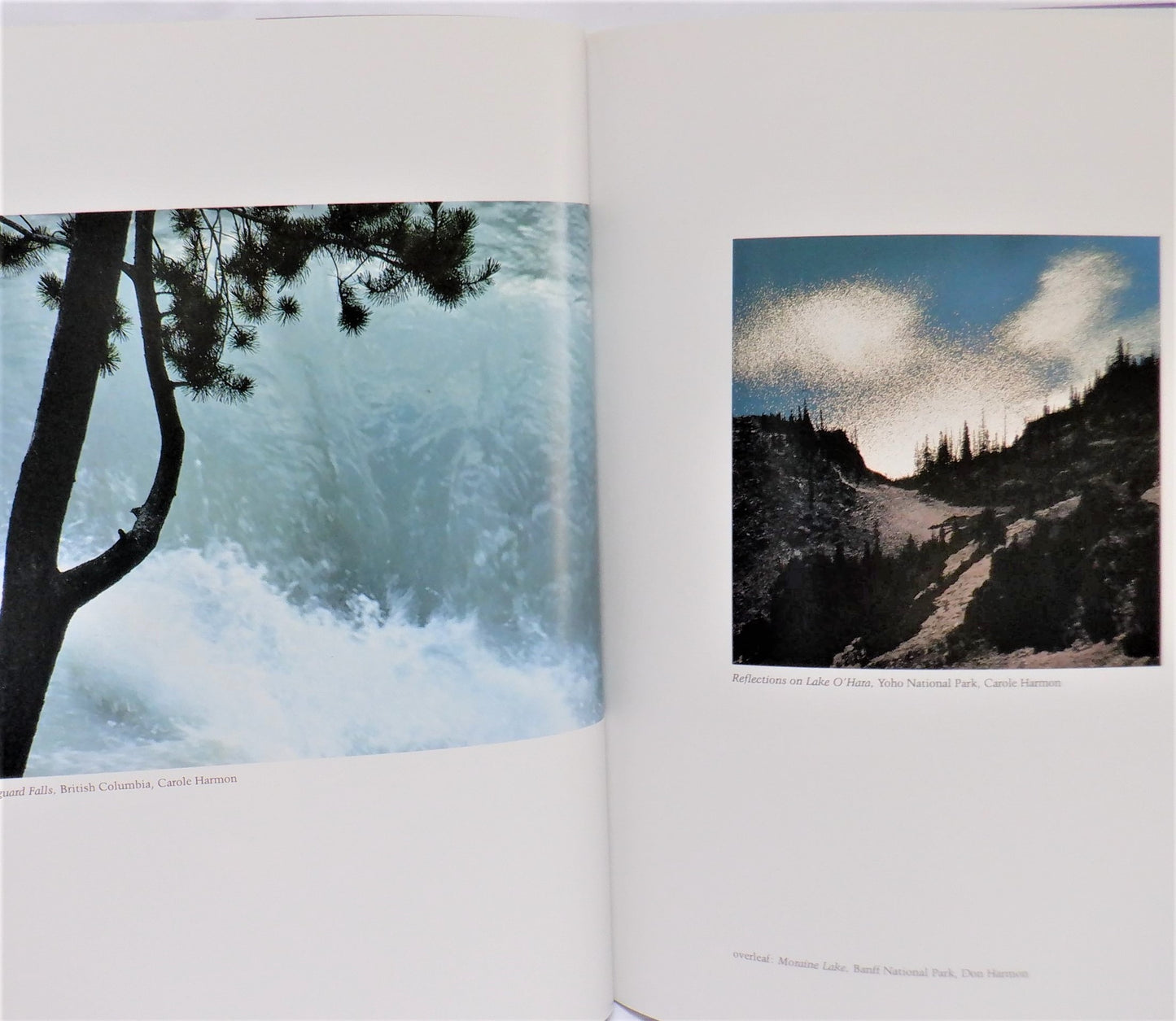 THE CANADIAN ROCKY MOUNTAINS, Photographic Book by Carole Harmon & Stephen Hutchings, 1987