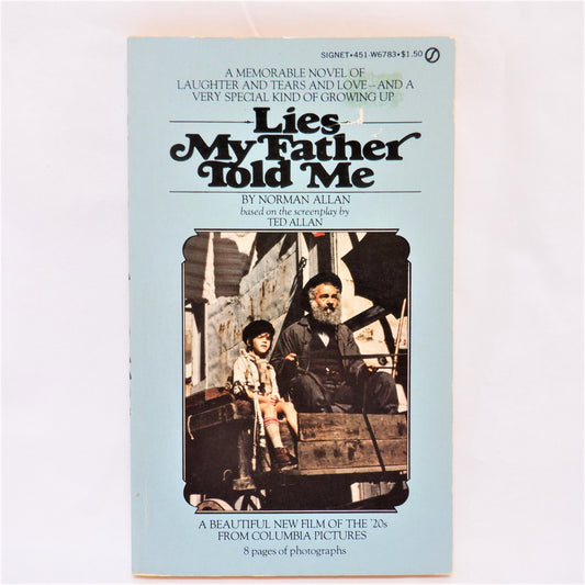 LIES MY FATHER TOLD ME, by Norman Allan (1975 1st Ed. Paperback)