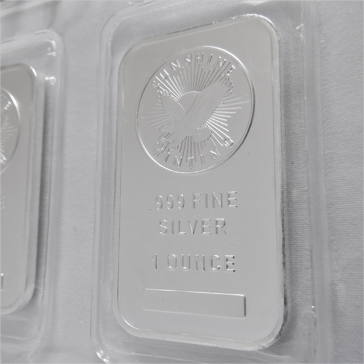 SUNSHINE MINT, 1 Troy Oz Silver Wafer .999, Factory Sealed