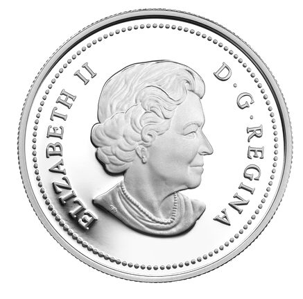 2014 EMILY CARR Fine Silver 1 oz 99.99% Coin: THE TOTEM FOREST