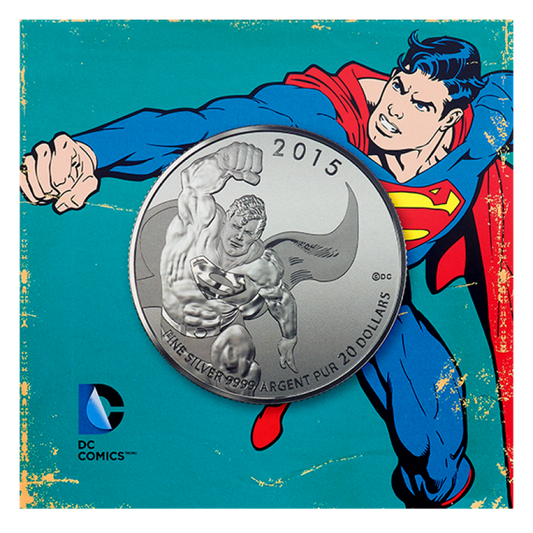 2015 $20 for $20 Pure Silver Coin: CANADA SUPERMAN