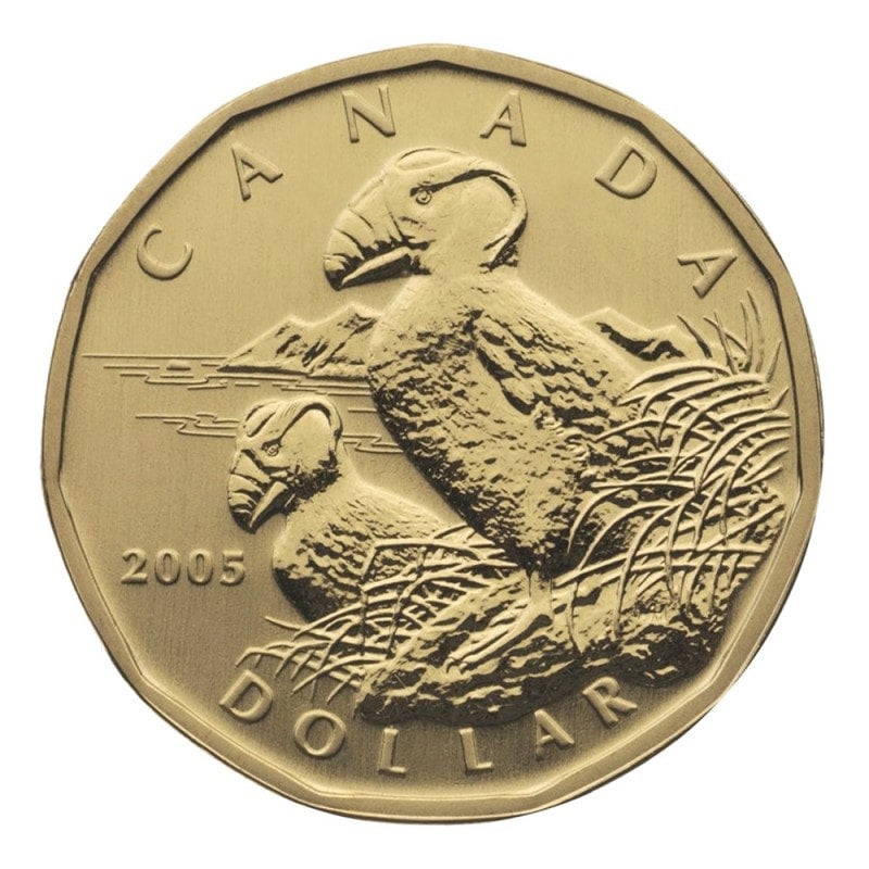 2005 Canada 7-Coin Specimen Set: TUFTED PUFFIN