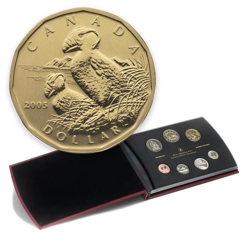 2005 Canada 7-Coin Specimen Set: TUFTED PUFFIN