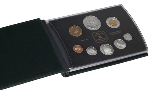 1998 (1873-) Canadian 8-Coin Silver Proof Double Dollar Set: RCMP MOUNTED POLICE 125th Anniversary Silver Dollar