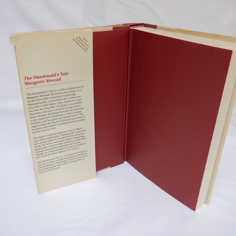 THE HANDMAID'S TALE by Margaret Atwood. (1st Ed. SIGNED)