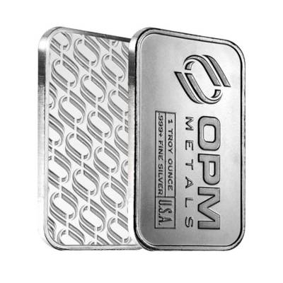 OPM USA 1 Troy Oz Silver Wafer .999, Factory Sealed