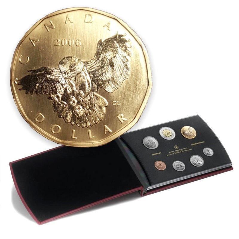 2006 Canada 7-Coin Specimen Set: SNOWY OWL