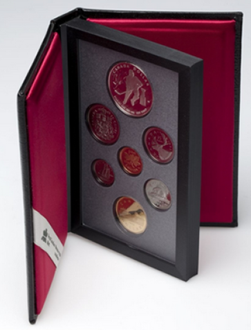 1993 Double Dollar 7-Coin Prestige Set: STANLEY CUP 100th Anniversary
