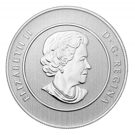 2012 $20 for $20 Pure 1/4 ounce Fine Silver Coin: CANADA POLAR BEAR. (Encapsulated Coin Only)