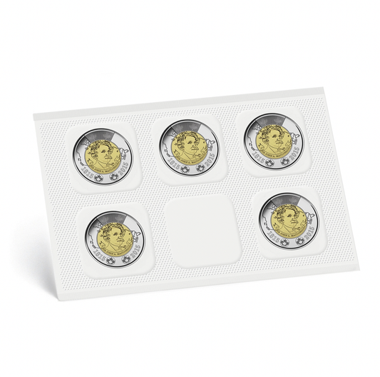 2015 Canada $2 Coin Sir John A. MacDonald circulation 5-Pack RCM Coins
