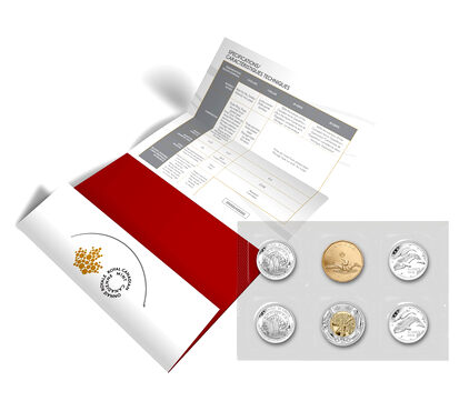 2013-2014 CANADA SPECIAL EDITION 6-COIN Uncirculated Gift Set by The Royal Canadian Mint
