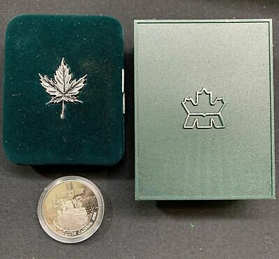 1984 $1 Canadian Coin: JACQUES CARTIER 450th Anniversary Commemorative Nickel Dollar, in Clamshell Case