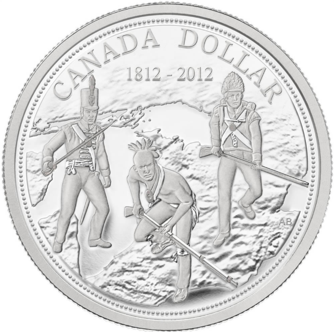 2012 Canadian 8-Coin Double Dollar Silver Proof Set: 200th ANNIVERSARY OF THE WAR OF 1812