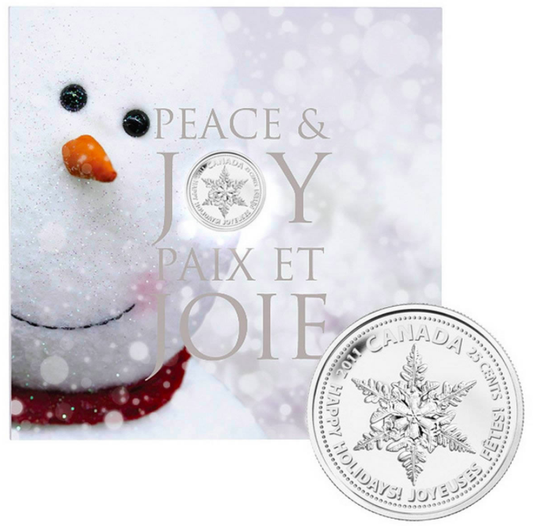 2011 PEACE & JOY/ PAIX ET JOIE Royal Canadian Mint 7-Coin Gift Set